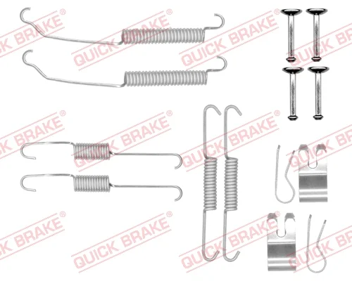 Sada příslušenství, brzdové čelisti QUICK BRAKE 105-0882 Sada příslušenství, brzdové čelisti QUICK BRAKE 105-0882