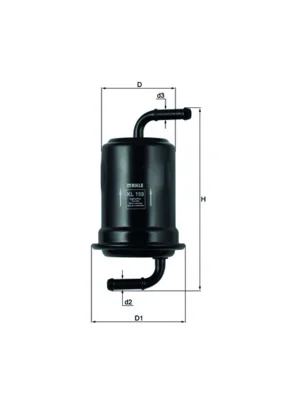 Palivový filtr KNECHT KL159