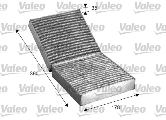 Filtr, vzduch v interiéru VALEO 715508