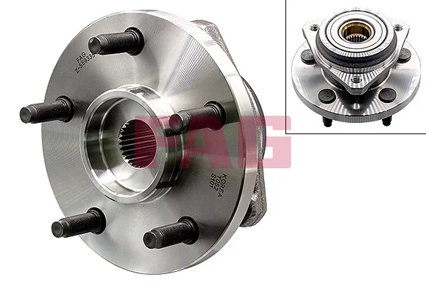 Sada lozisek kol Schaeffler FAG 713670030 – OE 52098679AD