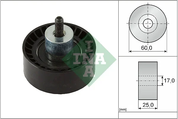 Vratná/vodicí kladka, ozubený řemen Schaeffler INA 532099710