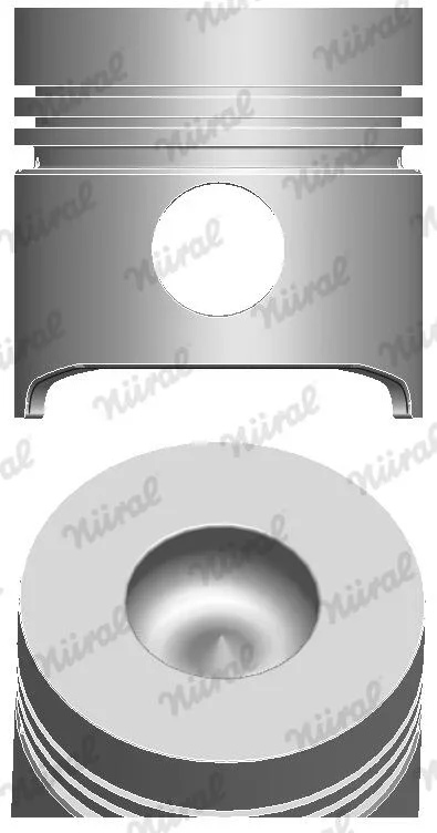 Píst NÜRAL 87-206800-00 – OE 1901132