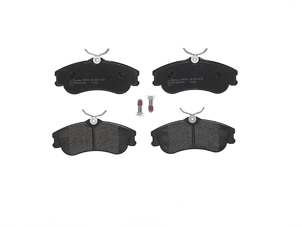 Sada brzdových destiček, kotoučová brzda BREMBO P61069