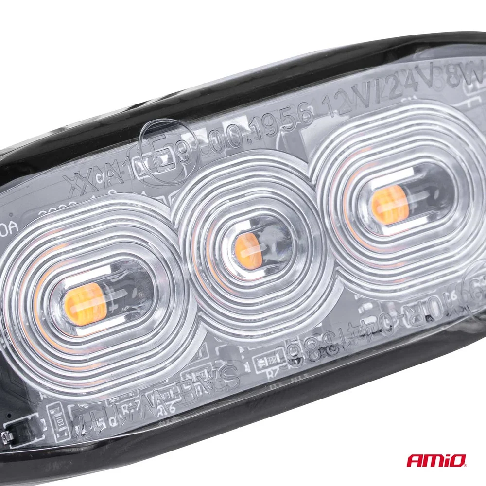 ZÁBLESKÁ LAMPA, 3 LED AMIO 02297 - Obrázek 2