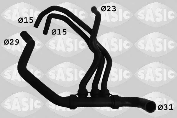 Hadice chladiče SASIC 3404032 – OE 8200170888