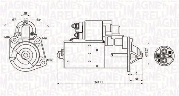 Startér MAGNETI MARELLI 063720680010