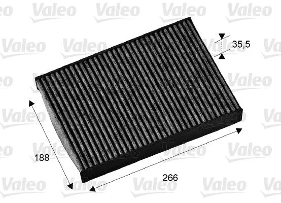 Filtr, vzduch v interiéru VALEO 715673