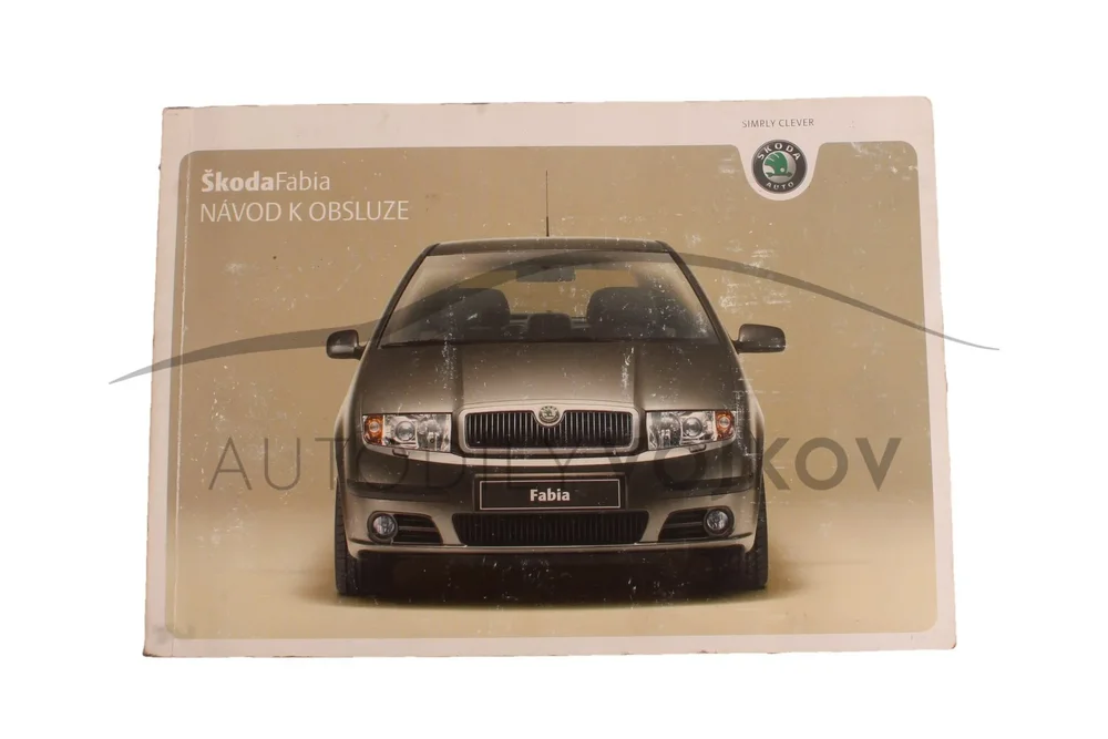 Návod k obsluze FABIA CZ 2004 v:67576