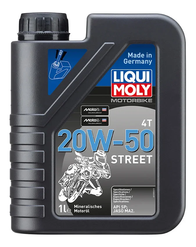 Motorový olej motorbike 4t 20w-50 street LIQUI MOLY 1500