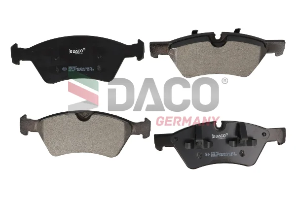 Sada brzdových destiček, kotoučová brzda DACO Germany 322327