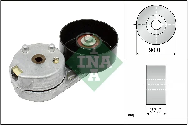 Napínací rameno, žebrovaný klínový řemen Schaeffler INA 534068110