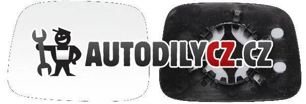 42.37.219 L sklo zrcátka s plastovým držákem