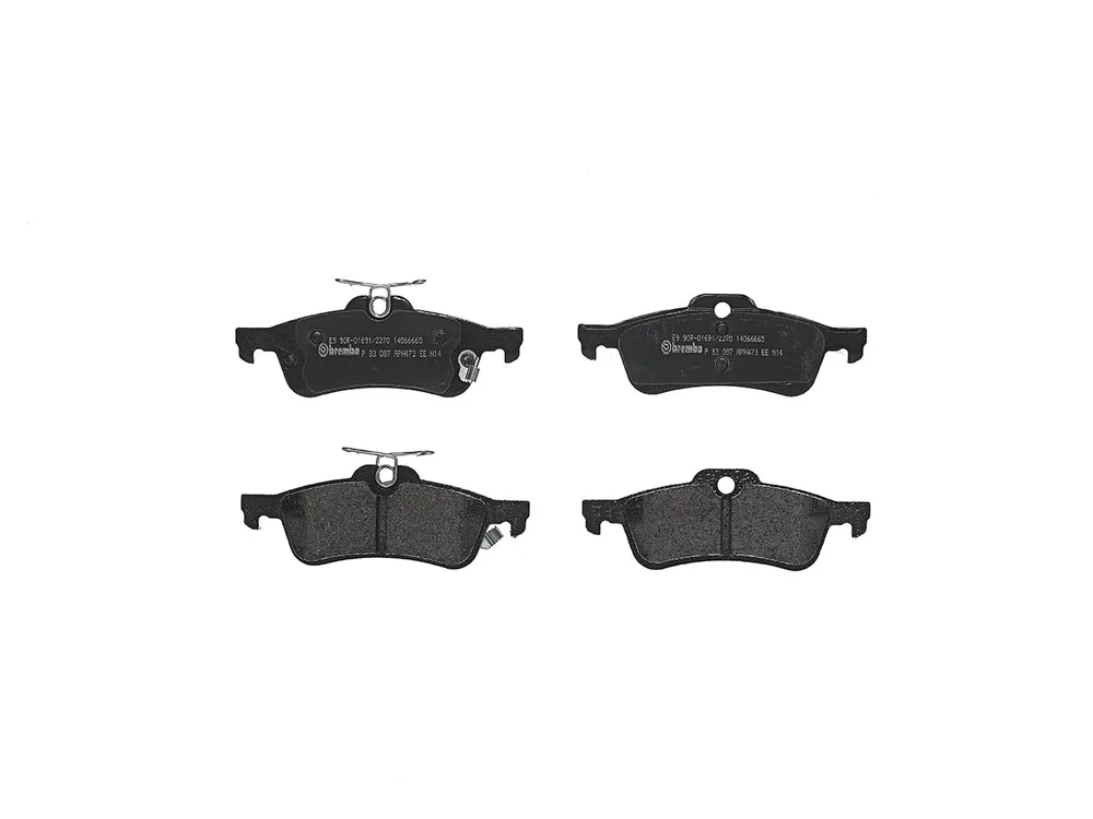 Sada brzdových destiček, kotoučová brzda BREMBO P83087