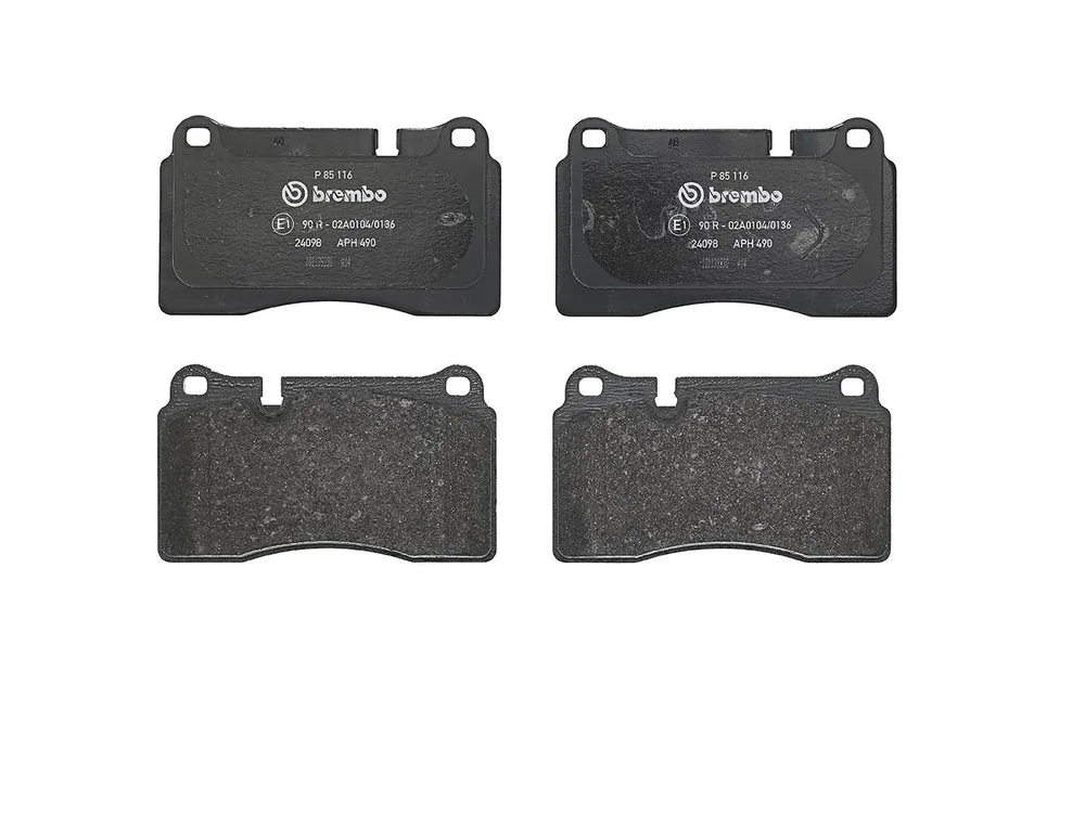 Sada brzdových destiček, kotoučová brzda BREMBO P85116