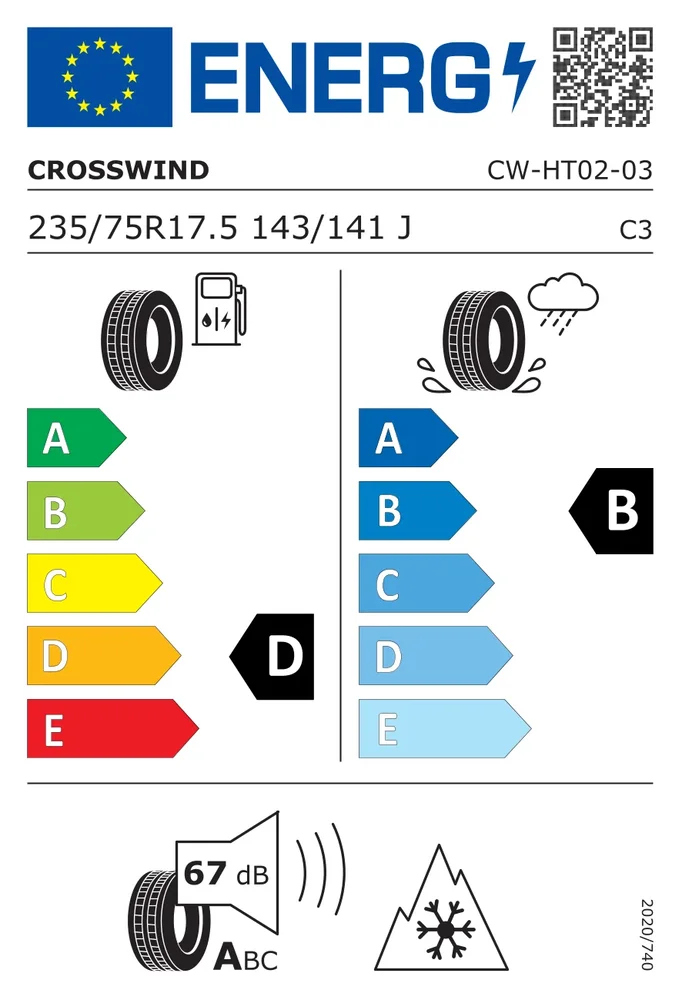 235/75R17.5 CCW CWHT02 CROSSWIND 235/75R17.5CCWCWHT02 235/75R17.5 CCW CWHT02 CROSSWIND 235/75R17.5CCWCWHT02