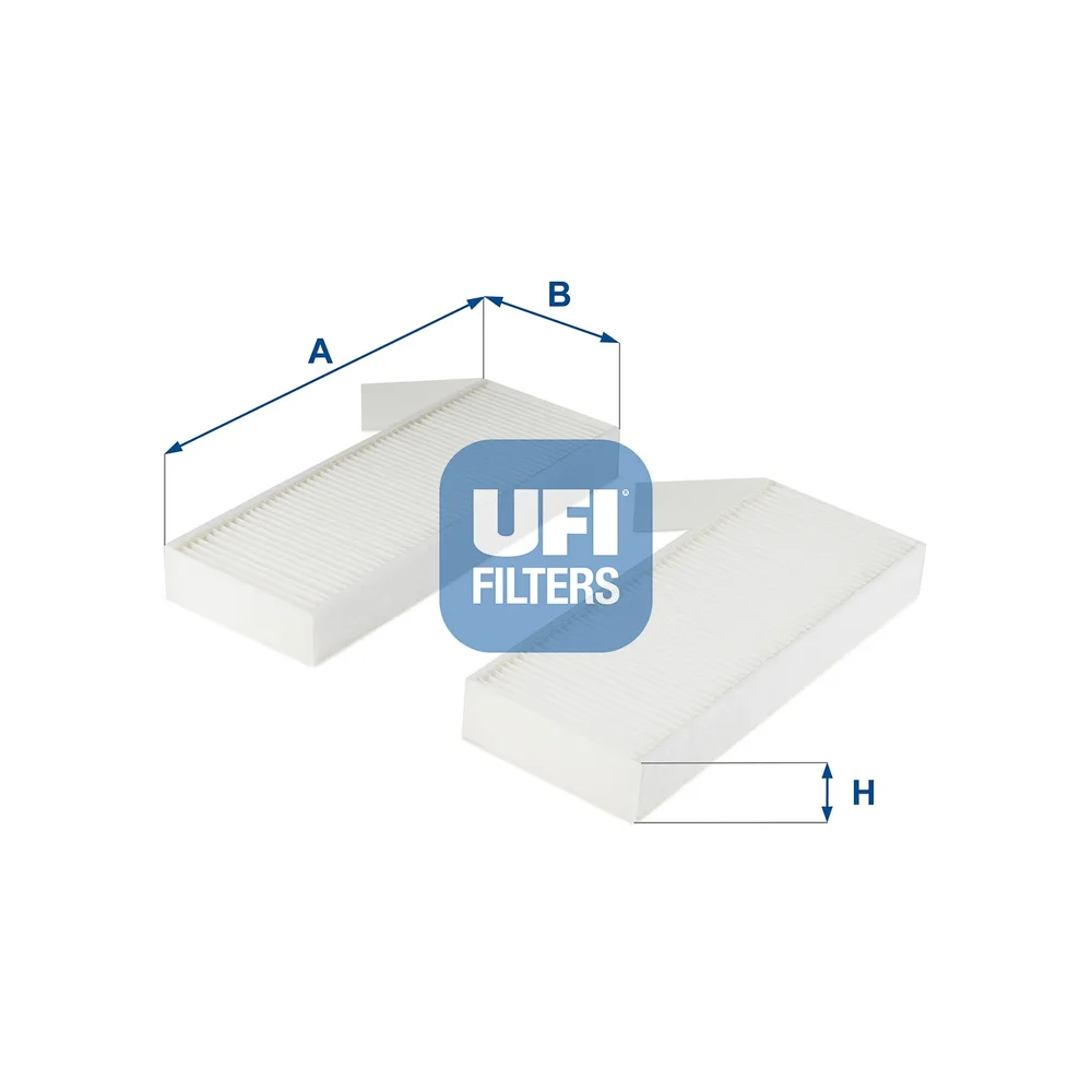 Filtr, vzduch v interiéru UFI 53.277.00 – OE 9804163380
