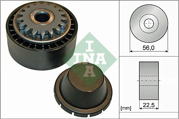 Napinaci kladka, zebrovany klinovy remen Schaeffler INA 531085410 Napinaci kladka, zebrovany klinovy remen Schaeffler INA 531085410