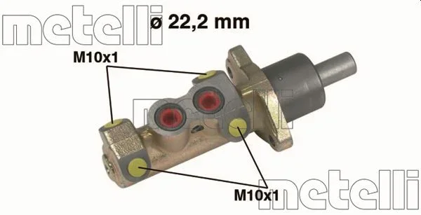 Hlavní brzdový válec METELLI 05-0326 – OE 4601.J9
