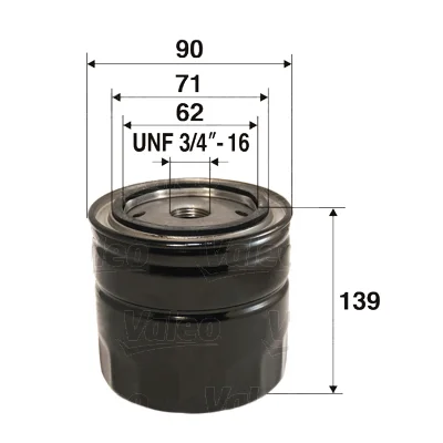 Olejový filtr VALEO 586043