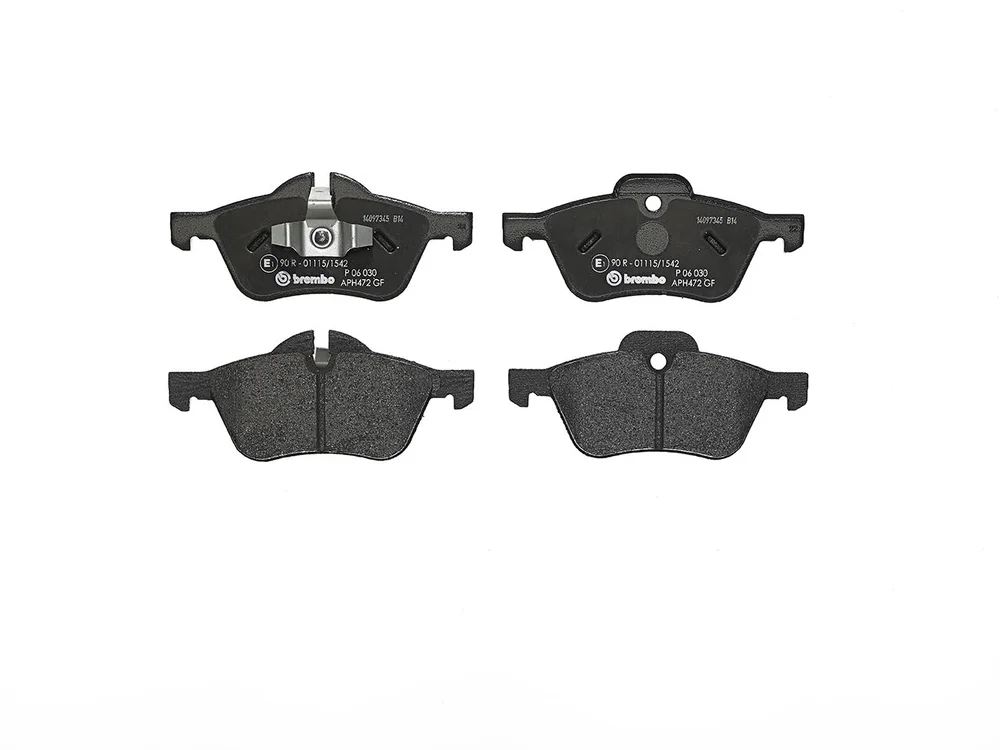 Sada brzdových destiček, kotoučová brzda BREMBO P06030