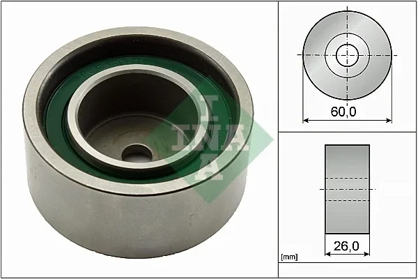Vratna/vodici kladka, klinovy zebrovy remen Schaeffler INA 532036720