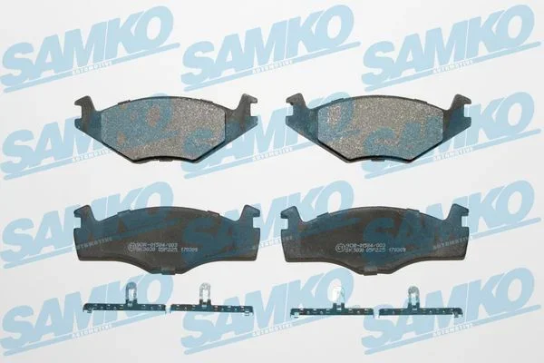 Sada brzdových destiček, kotoučová brzda SAMKO 5SP225
