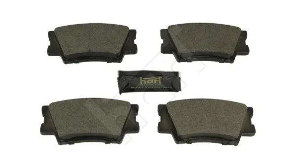 Sada brzdových destiček, kotoučová brzda HART 260748