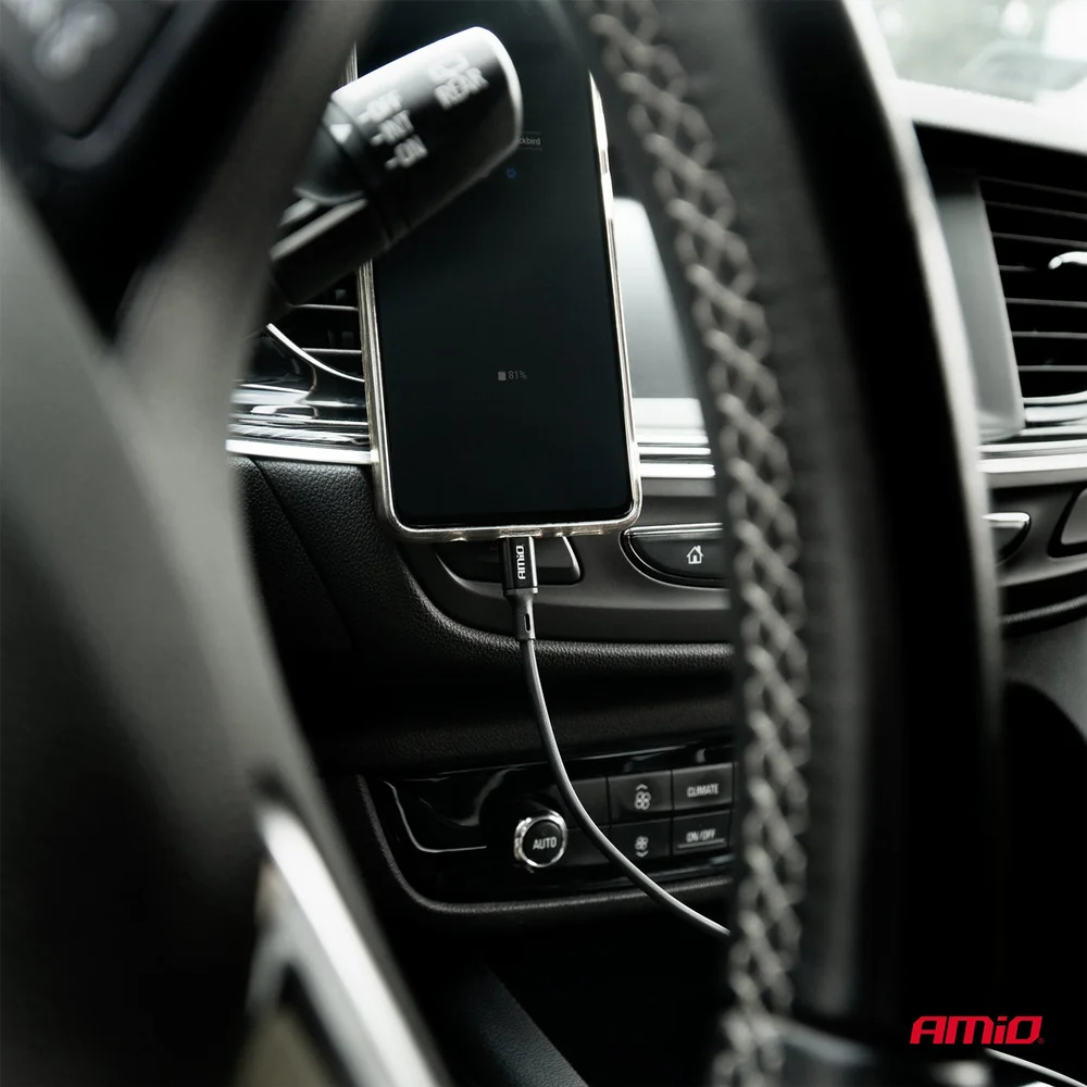 Kabel USB na Lightning 3A 100cm FullLINK AMIO-03925 - Obrázek 2