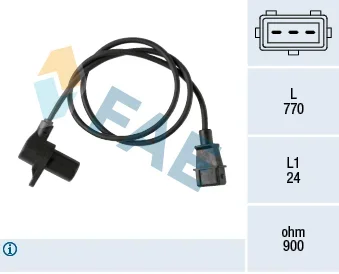Generátor impulsů, klikový hřídel FAE 79451 Generátor impulsů, klikový hřídel FAE 79451