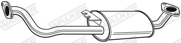 Stredni tlumic vyfuku WALKER 22588