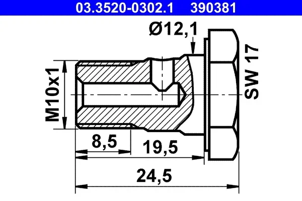 Duty sroub ATE 03.3520-0302.1