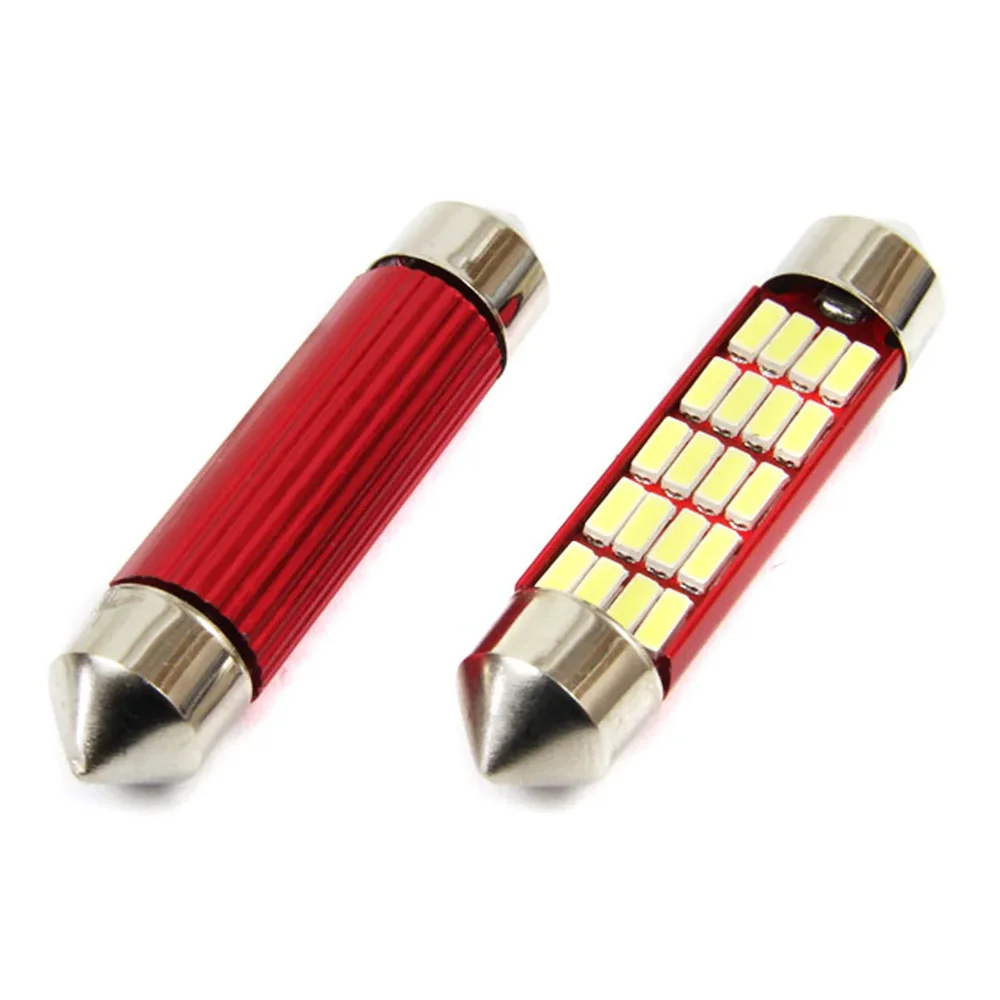 ZAROWKA LED 12V C5W C10W C3W 41MM 20XSMD AMIO 01634 - Obrázek 2