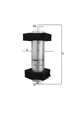 Palivový filtr KNECHT KL660