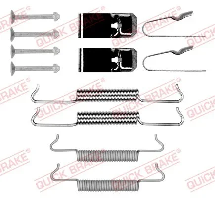 Sada prislusenstvi, parkovaci brzdove celisti QUICK BRAKE 105-0027