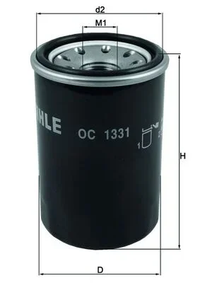 Olejový filtr MAHLE OC1331